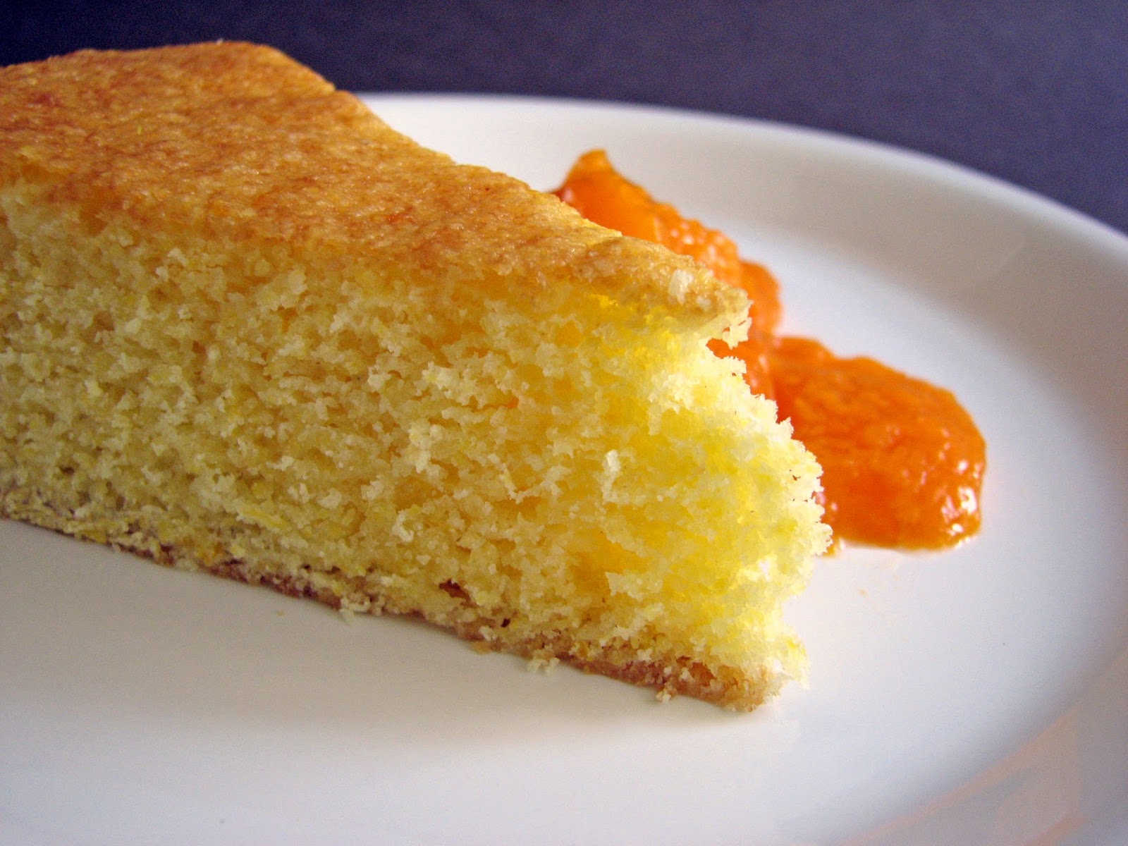 pastry studio Cornmeal Cake with Apricots