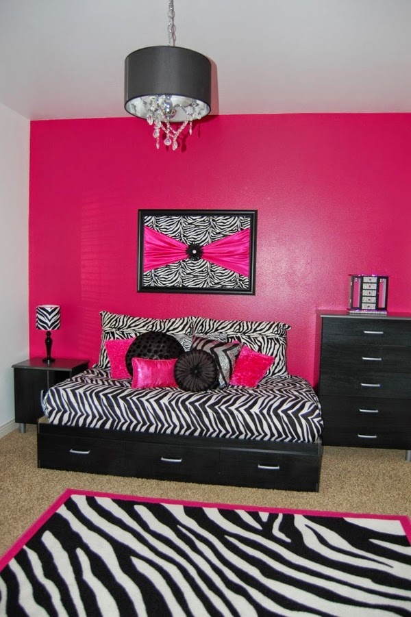 Dormitorios en rosa y negro - Ideas para decorar dormitorios