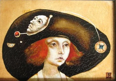 Daiva Staškevičienė 1968 | Lithuanian Symbolist / Figurative painter