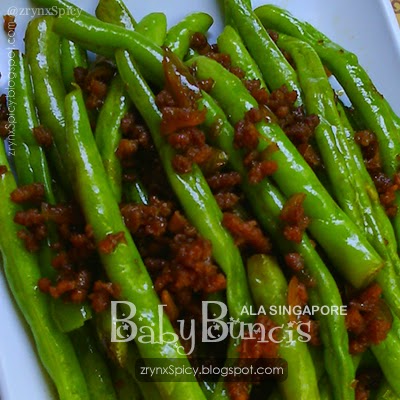 Baby Buncis Ala Singapore