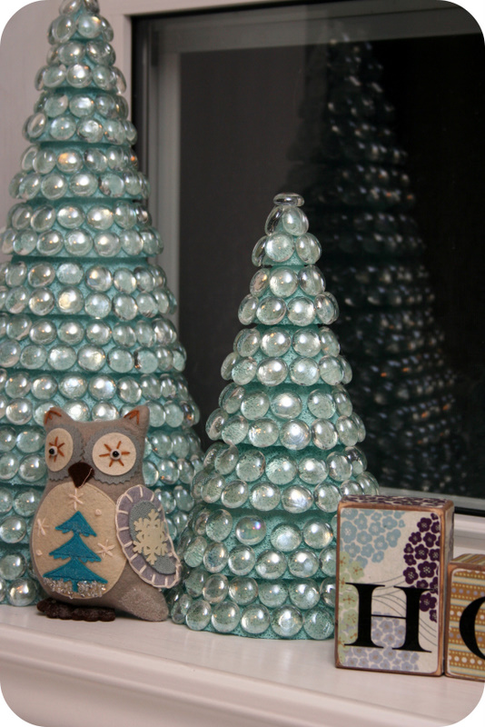 Alderberry Hill Glass Christmas Trees