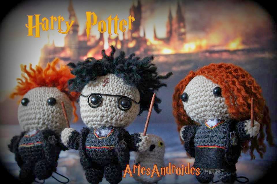 ArtesanDroides: Amigurumi Harry Potter