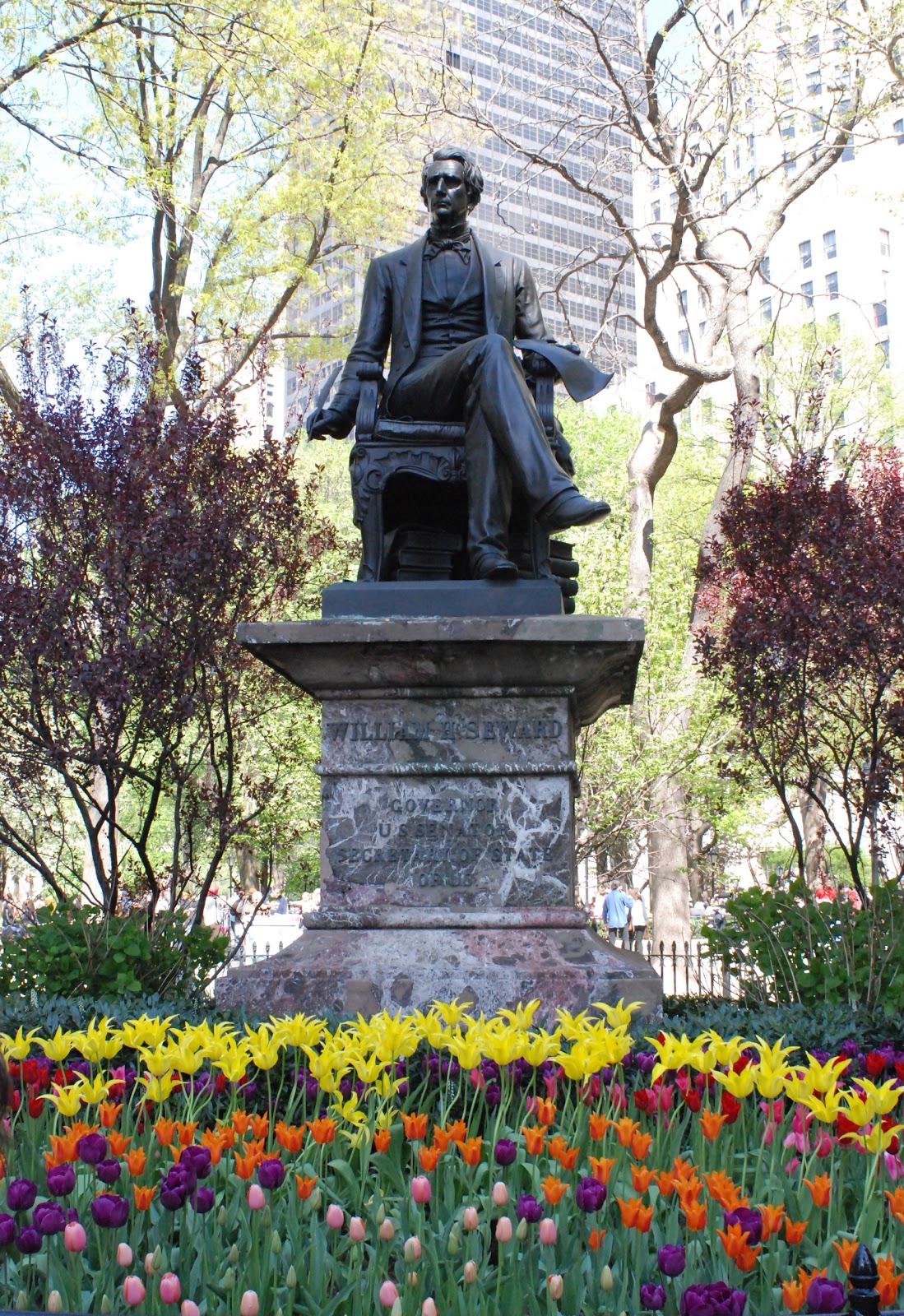 NYC ♥ NYC William Seward Statue at Madison Square Park