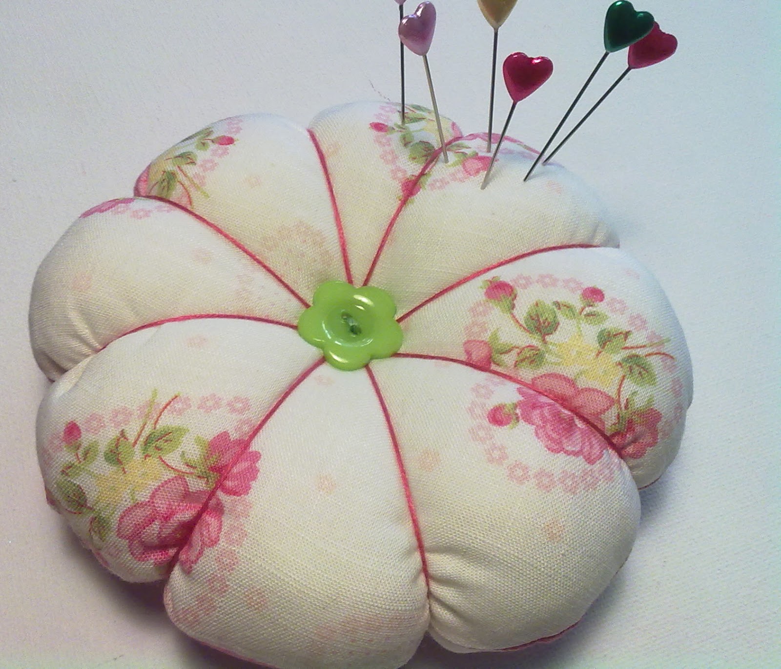 Country Maison Fabric Pin Cushion TUTORIAL