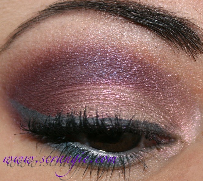 Scrangie Eye look using MAC 4 Sweetie Cakes Quad