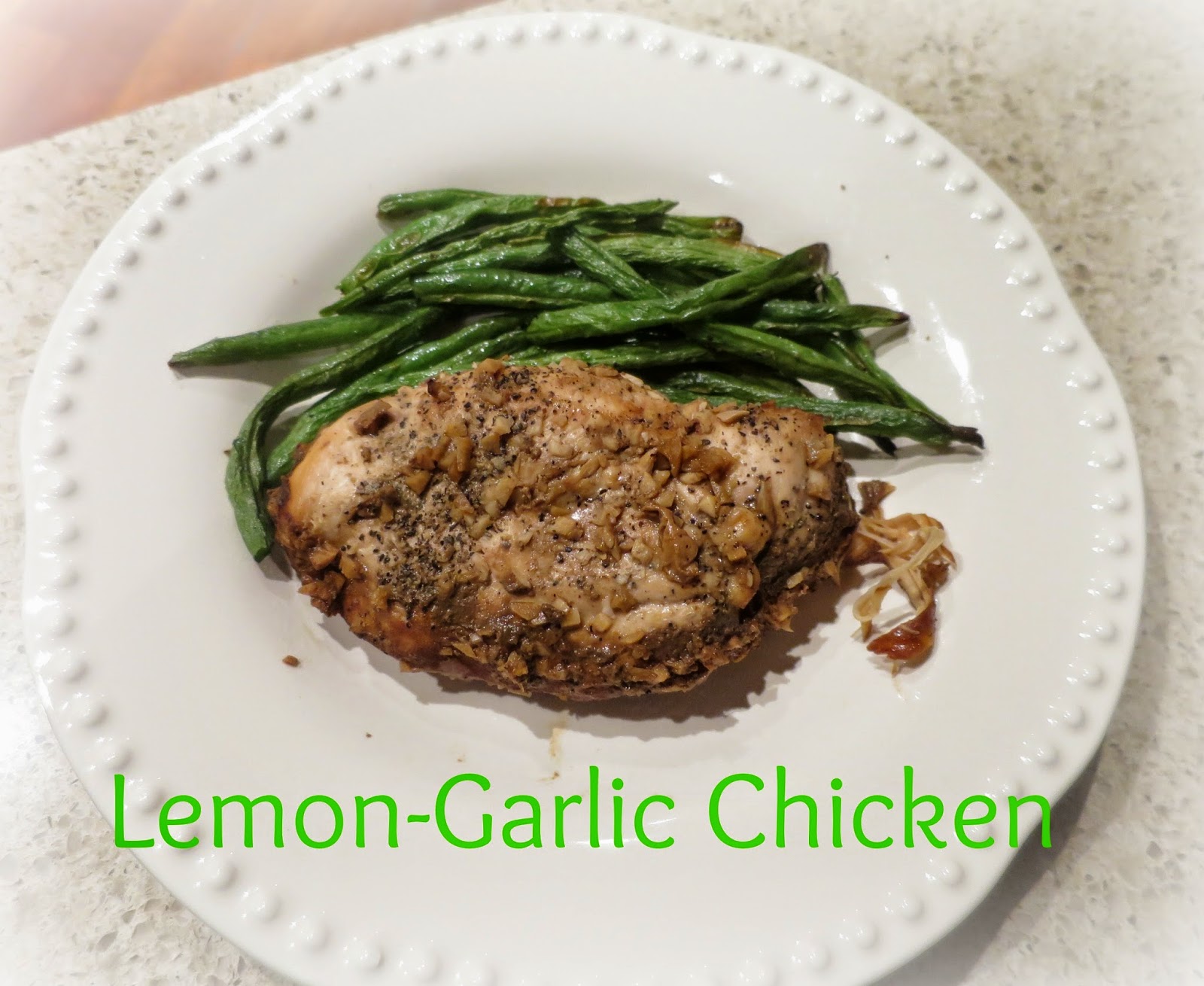 Motivational Mom LemonGarlic Chicken