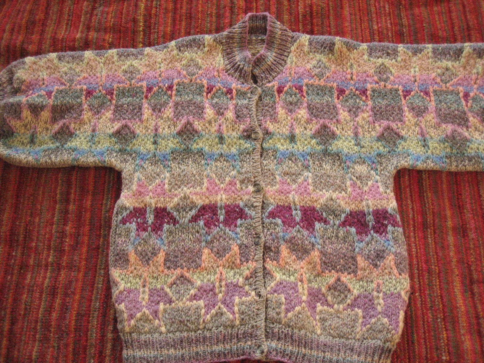 ElsaXenia2 Kaffe Fassett Outlined Star jacket