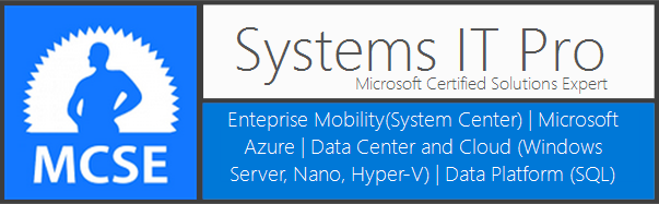 System Center, SQL and Windows Server IT Pro