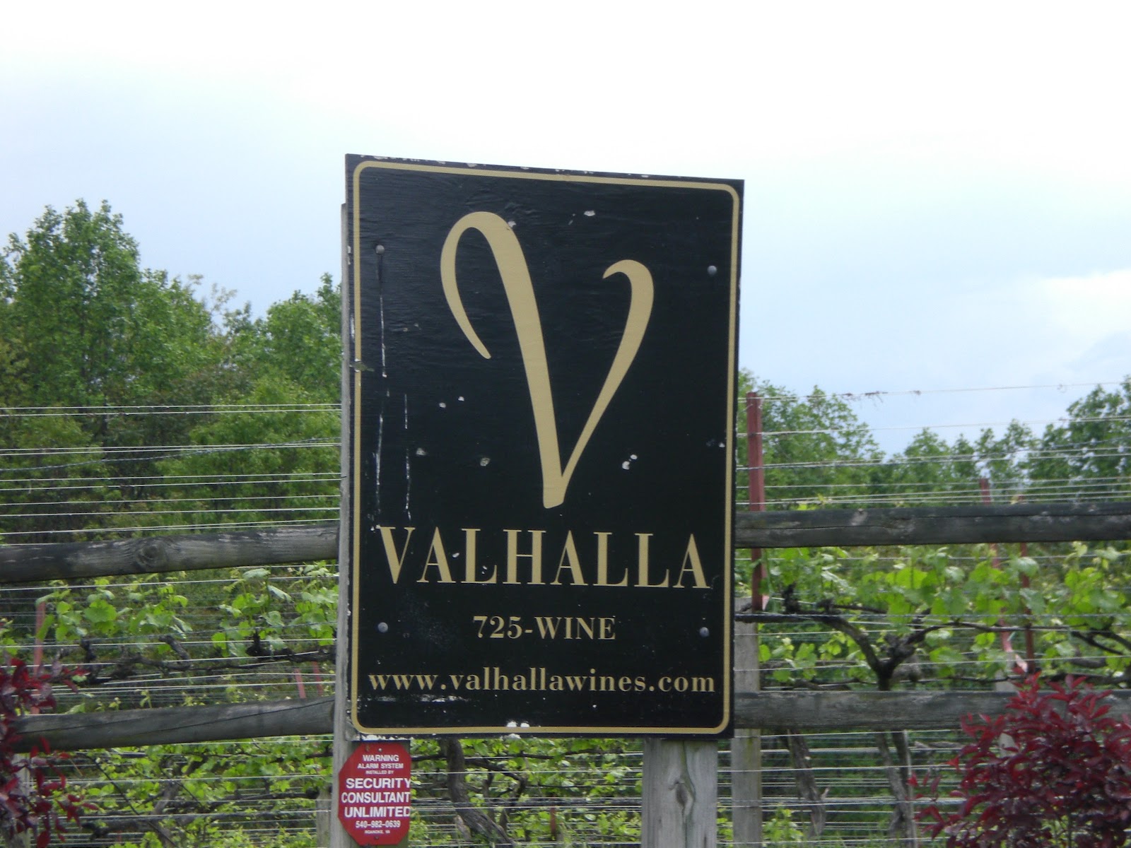 Kristen's Wine Blog Winery Visit Valhalla Vineyards