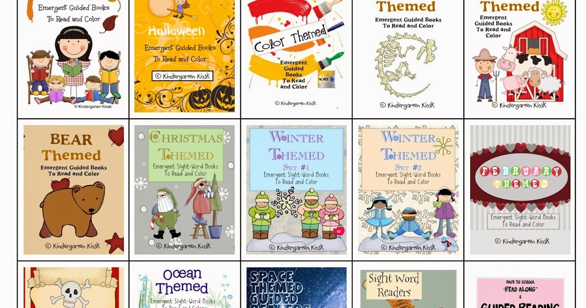 Kindergarten Kiosk: Guided Reading in Kindergarten or PreK