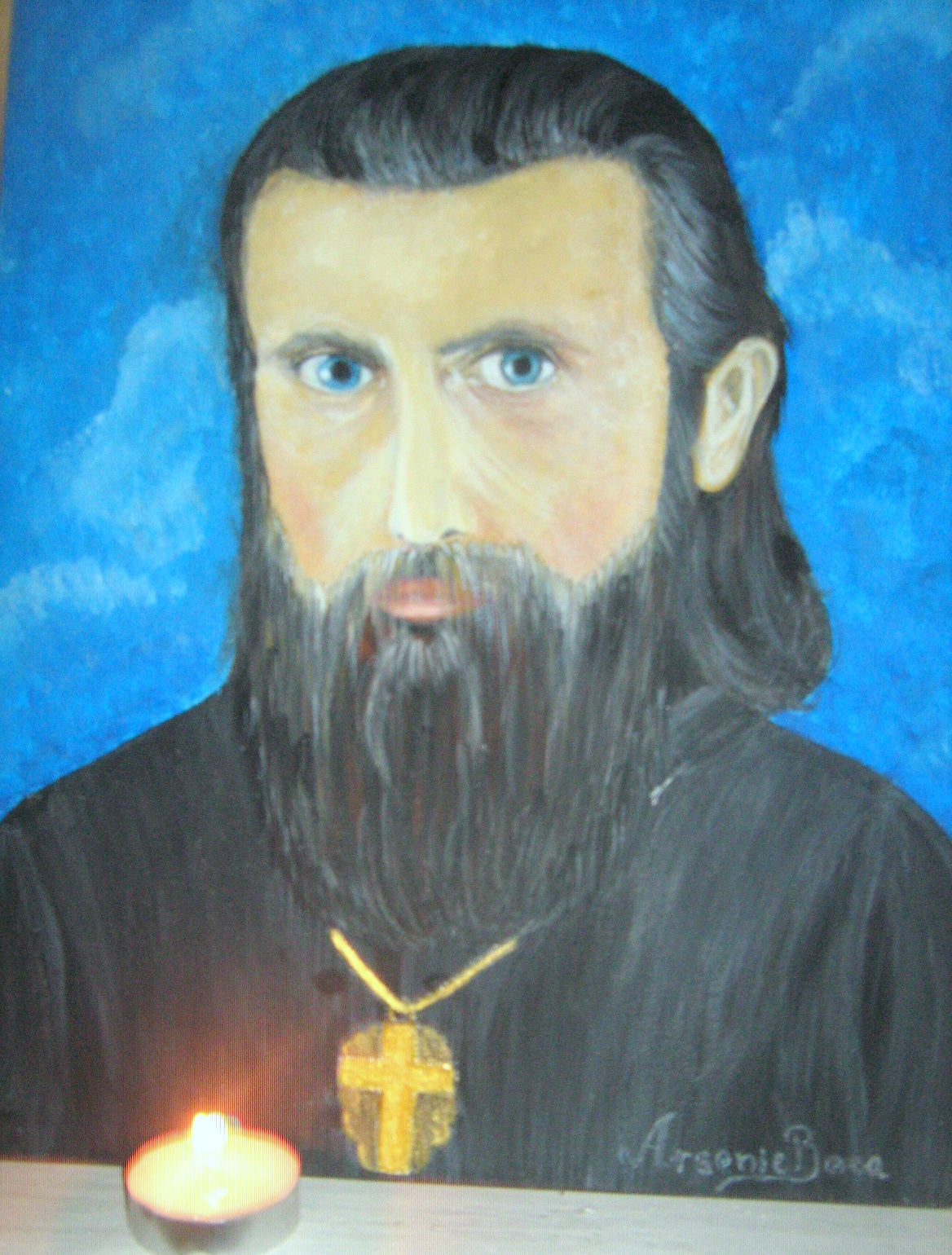 Faith is my Life PICTURI Icoane Pictate SF. Arsenie Boca