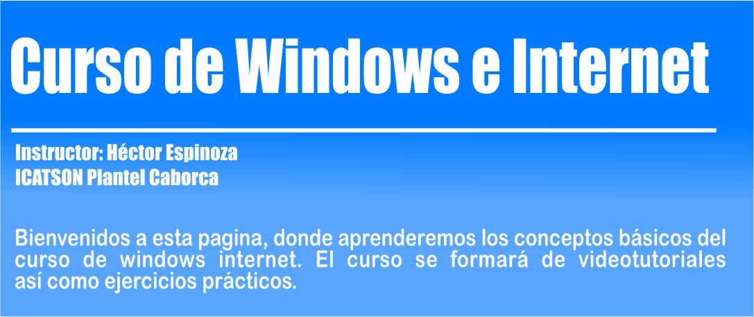 Curso Windows e Internet