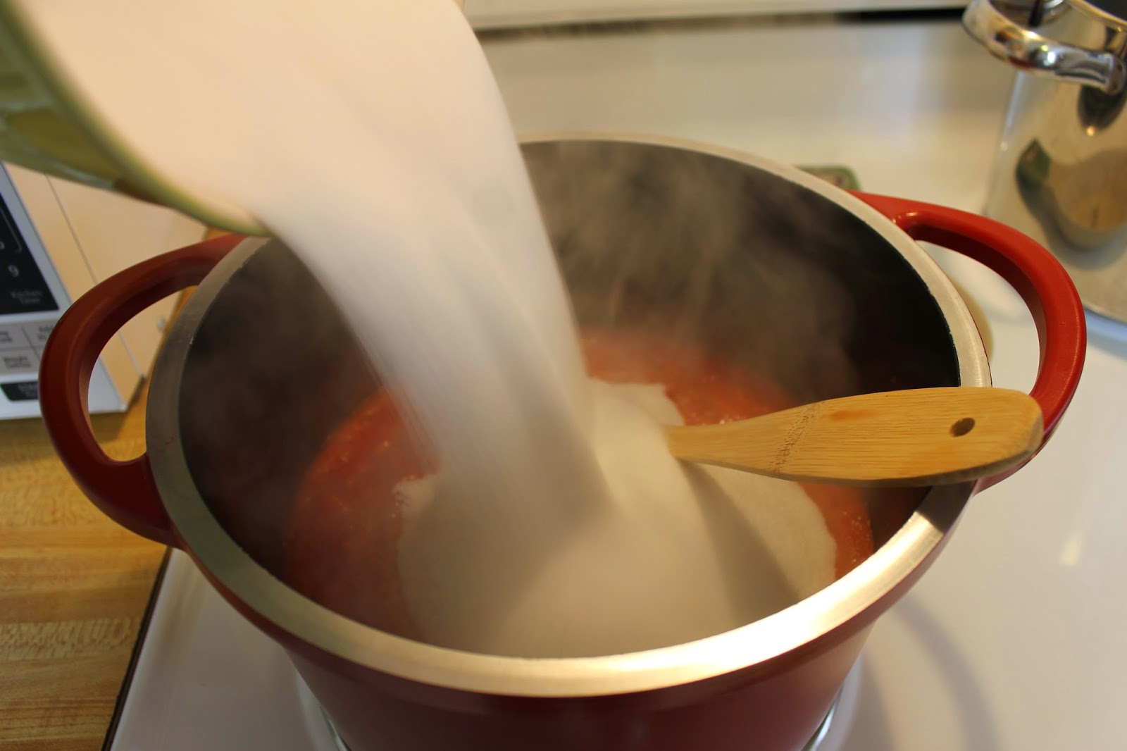 A Happy Heart Making A Family Favorite... Strawberry Jam