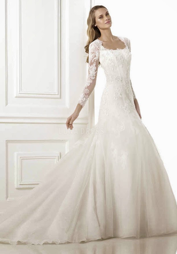 Bridal fashion: how to choose a long sleeve wedding gown ...