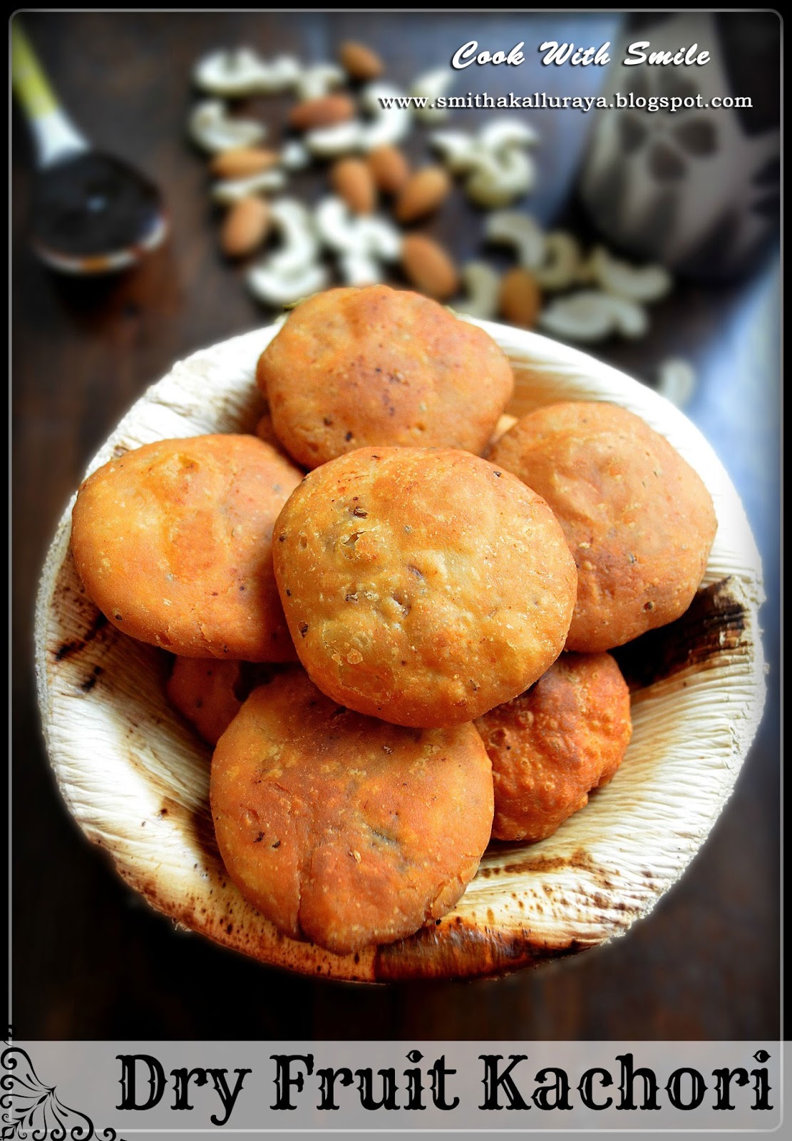 DRY FRUIT KACHORI / DRY KACHORI RECIPE Cook With Smile