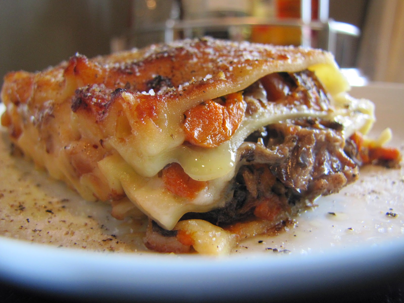 Katie Cooks Dinner Short Rib Lasagna