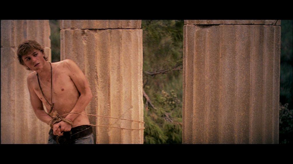 Johnny Flynn - Shirtless in "Crusade in Jeans" .