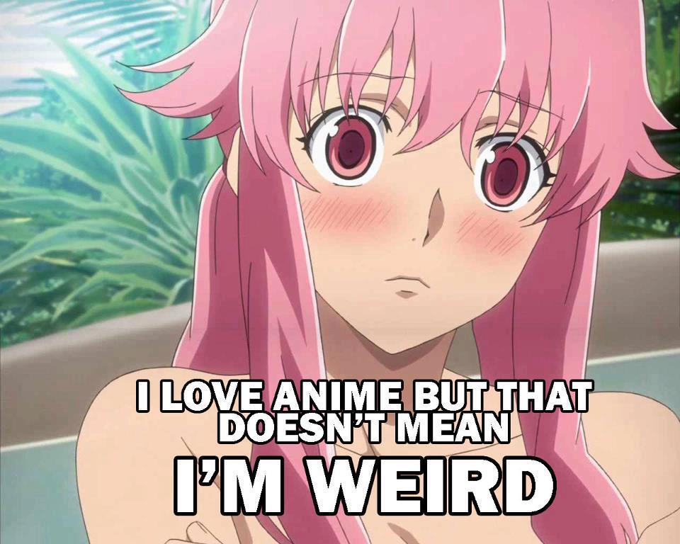 Funny Naruto Meme - Manga Memes: I love anime but im not weird