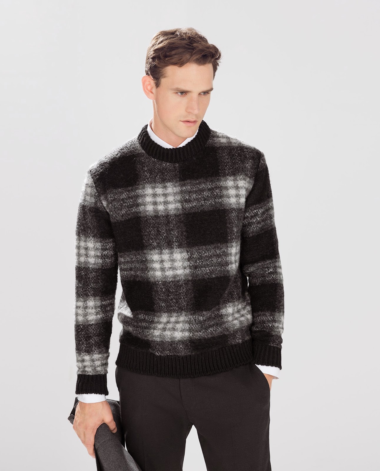Binkelam�ın Kardeşi 2015 Erkek Kazak Hırka Modelleri (Zara)