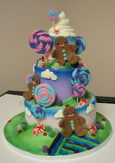 Creative Fondant Birthday Cakes For Kids Creative Fondant Birthday Cakes For Kids