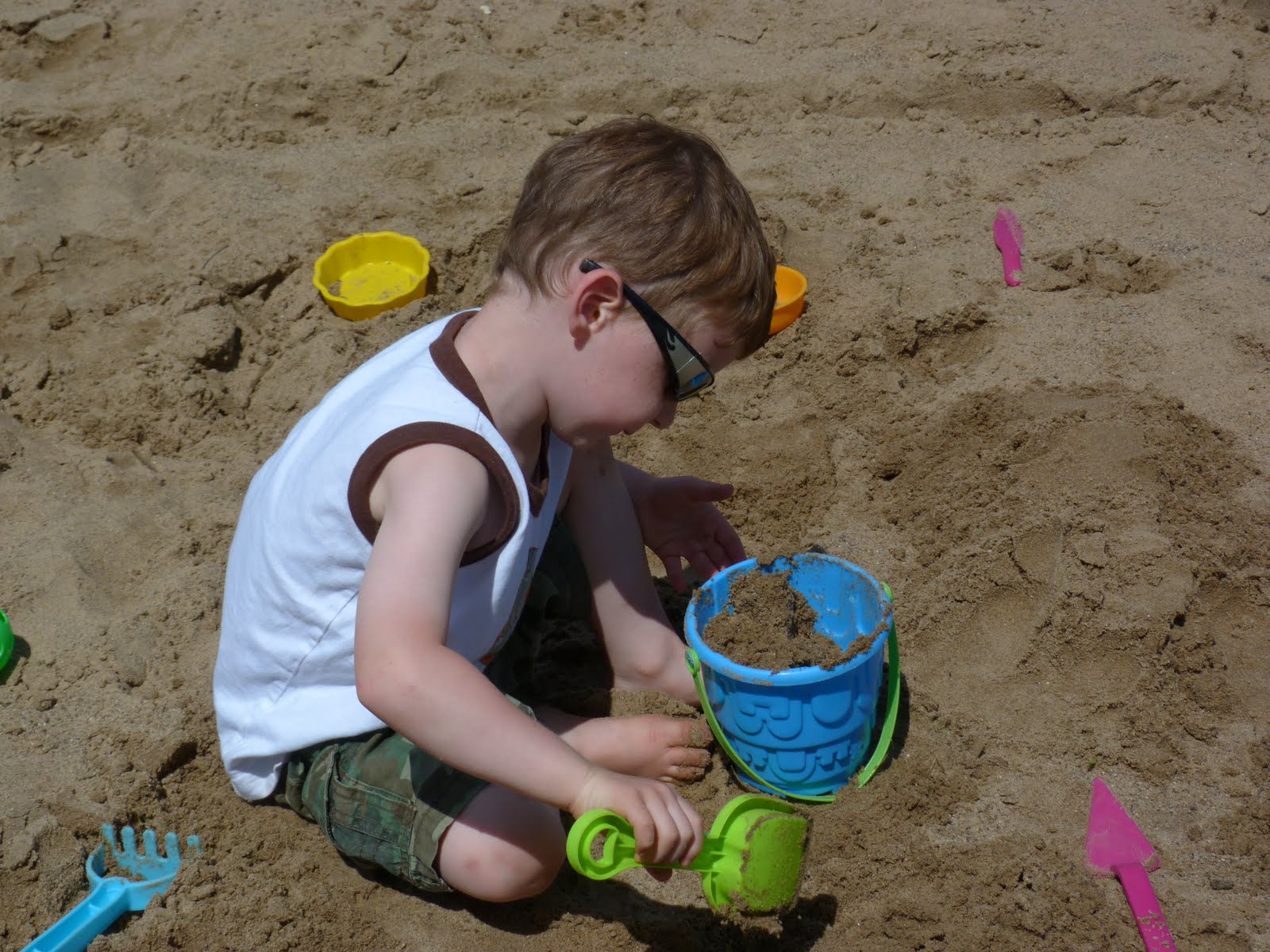 Pat's Ramblings: Sand Castles