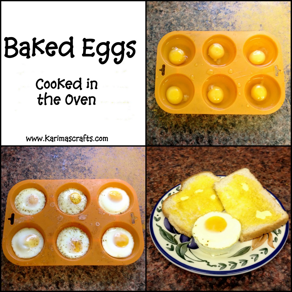 Karima's Crafts: Baked Eggs Recipe