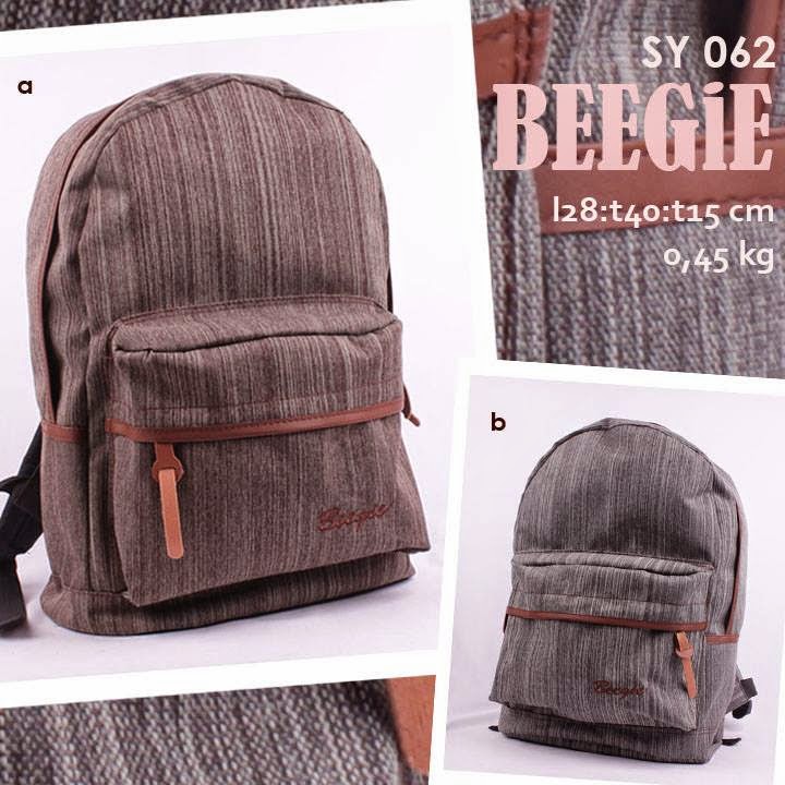 jual tas ransel simple murah beegie sy 062 jual tas ransel simple murah beegie sy 062