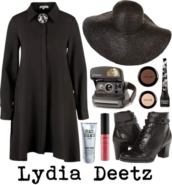 lydia deetz black dress