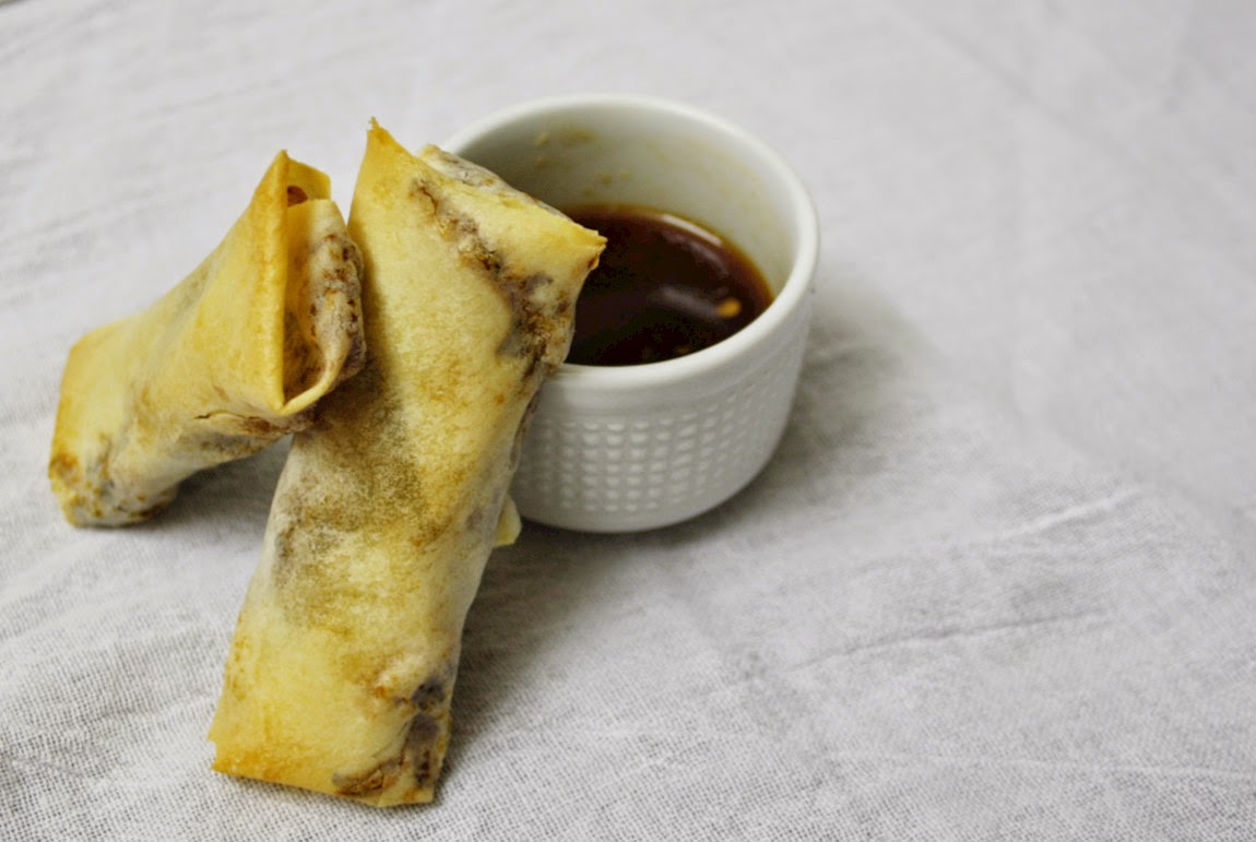 Baked (Leftovers) Spring Rolls