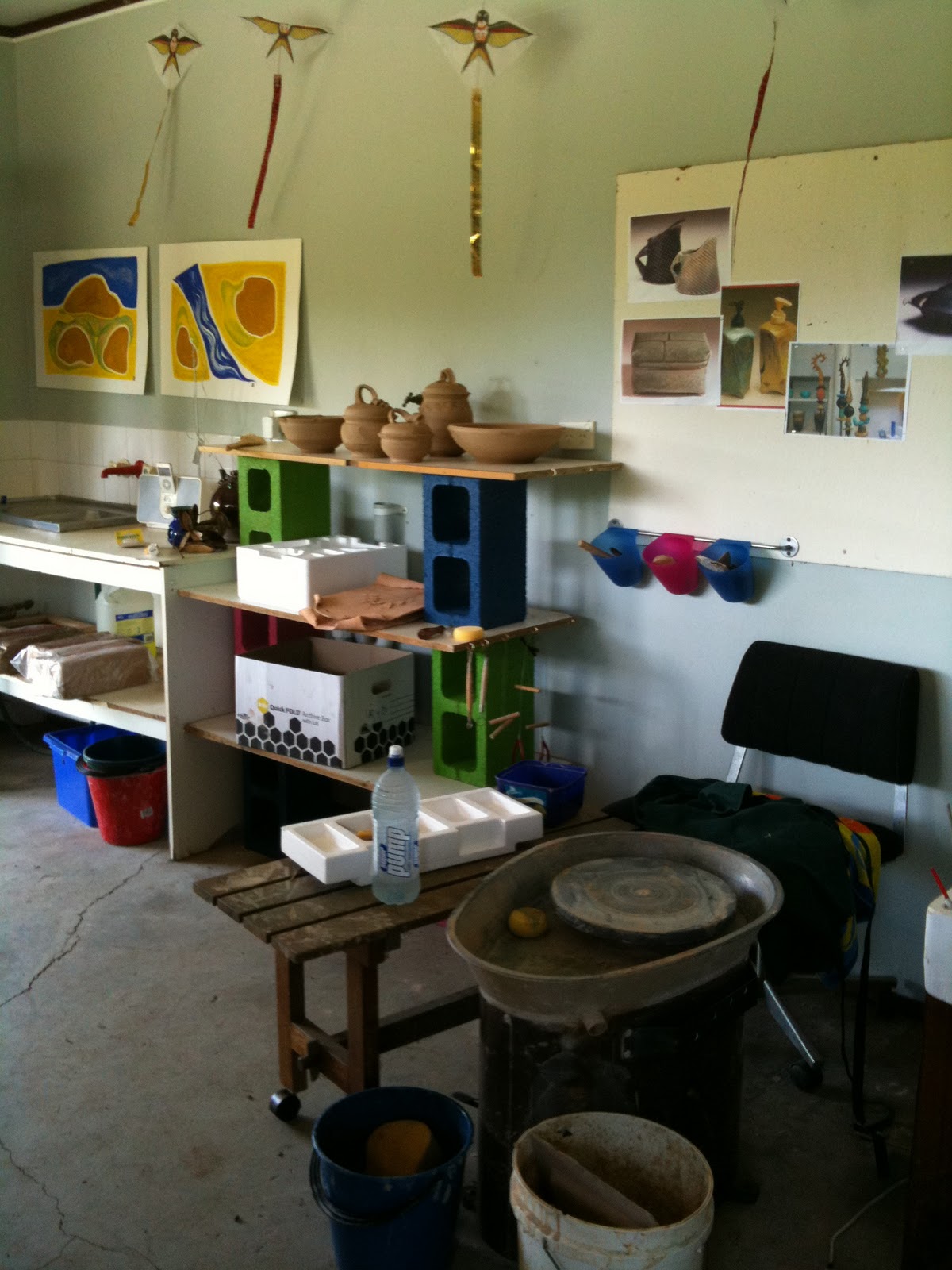 Setting Up A Pottery Studio The Beginning Marian Williams Pottery