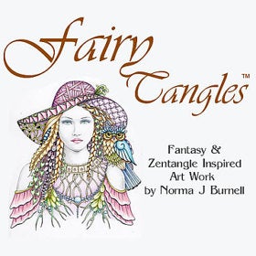 Fairy Tangle Art