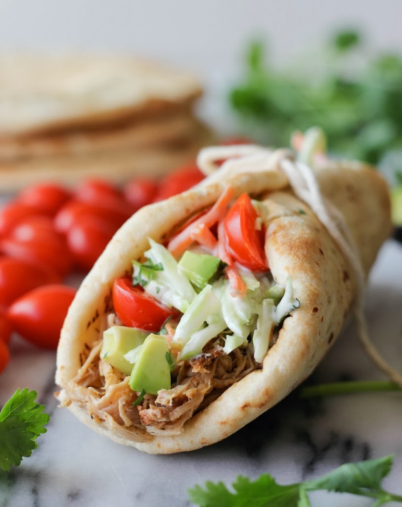 Slow Cooker Pulled Pork Gyros Best Recipes Ever