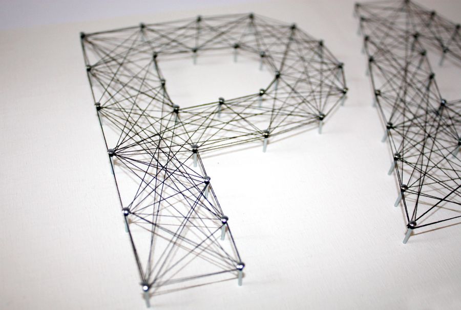 Thread Art by GUEST Fraufertig MADE EVERYDAY