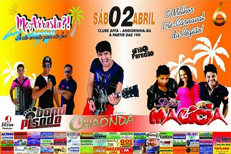 BLOCO ME ARRASTA - 02 DE ABRIL DE 2016