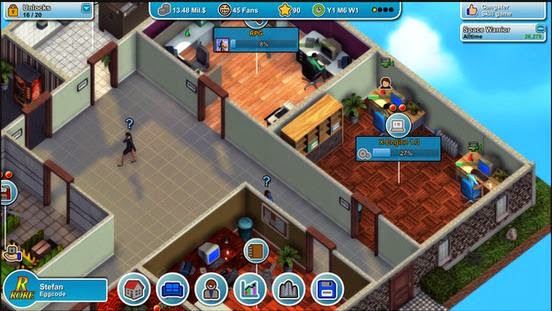 Gameplay Mad Games Tycoon