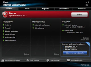 Internet Security 2012 is a Fake Antivirus Software