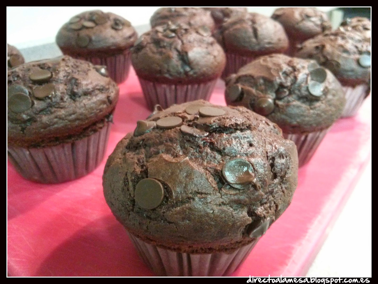 Muffins De Chocolate

