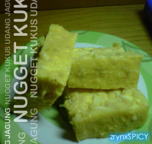 Nugget Kukus Udang Jagung