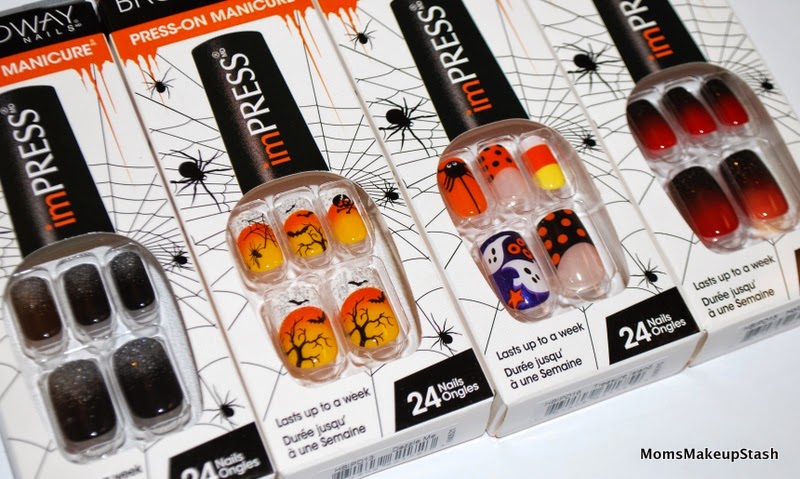 Impress Press On Manicures For Halloween 2014 Collection Details Photos How To Video Moms Makeup Stash