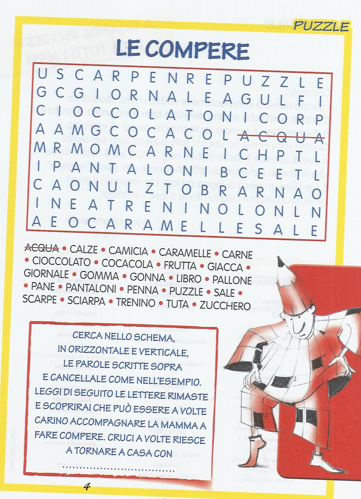 Giochiecolori It Maestro Fabio Giochi Enigmistici Per Bambini Rebus Cruciverba Crucipuzzle Sudoku