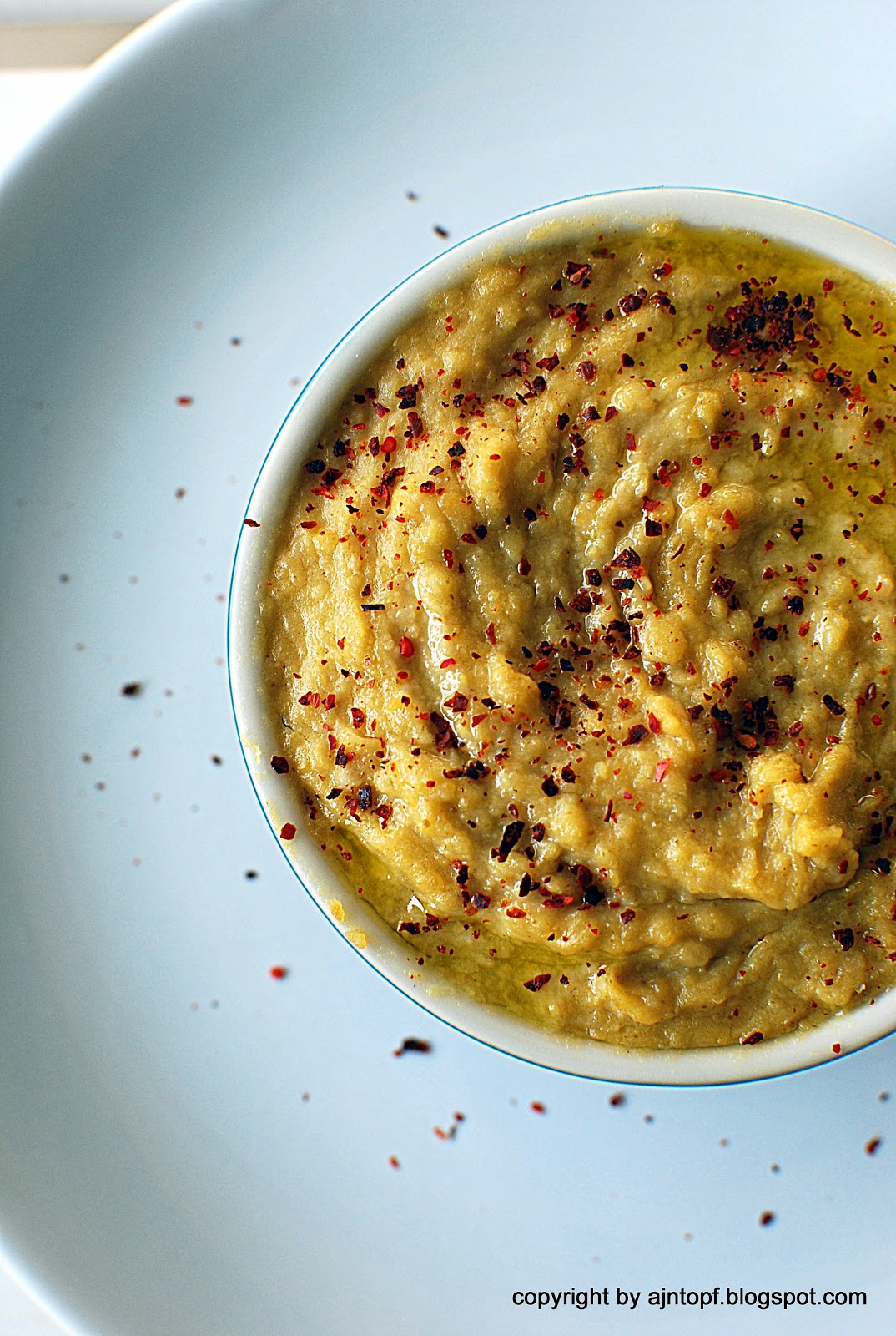 eintopf hummus, pasta z ciecierzycy