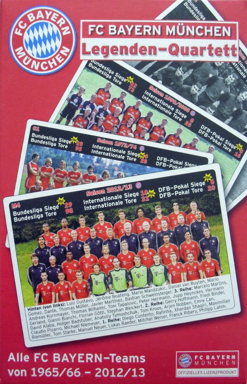 FC Bayern München Mannschaftskarte 1965-66 