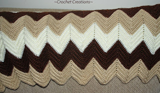 Crochet Classic Ripple Afghan