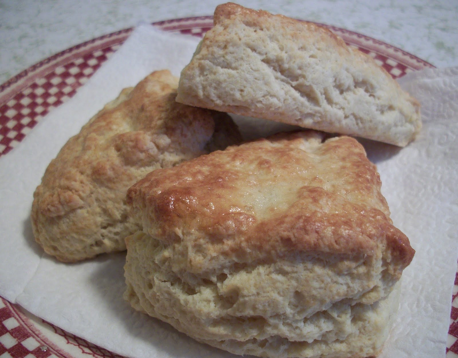 The Big Green Bowl Buttermilk Scones