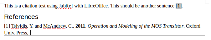 use jabref with libreoffice use jabref with libreoffice