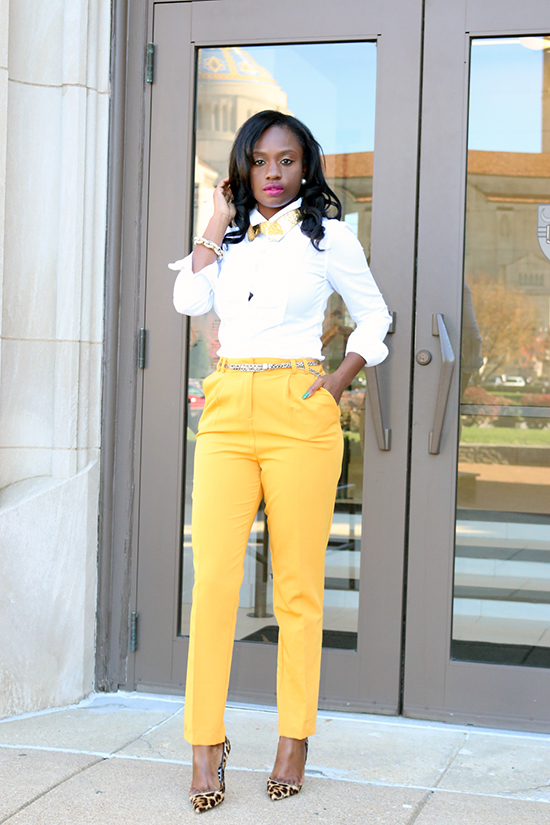 For work High waist skinny pants Prissysavvy