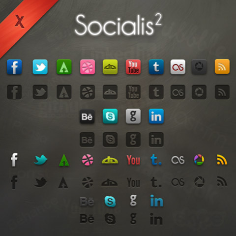 iconos sociales