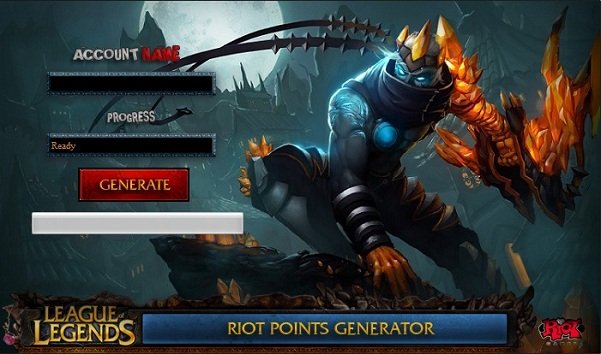 League Of Legends Riot Points Generator Free