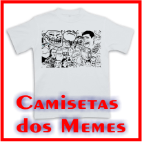 Camiseta dos memes
