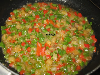 Paquetitos de verduras con champiñones al ajillo